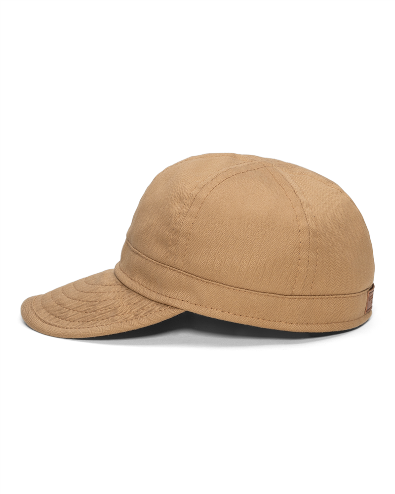 Beige waxed cotton